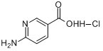 CAS:5336-87-8_6-氨基烟酸盐酸盐的分子结构