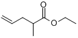 CAS:53399-81-8_2-甲基-4-戊烯酸乙酯的分子结构