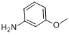 CAS:536-90-3_间氨基苯甲醚的分子结构