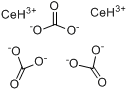 CAS:537-01-9_碳酸铈的分子结构