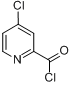 CAS:53750-66-6_4-氯-吡啶-2-酰氯的分子结构