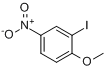CAS:5399-03-1_2-碘-4-硝基苯甲醚的分子结构