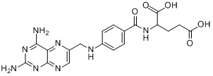 CAS:54-62-6_氨基蝶呤的分子结构