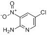 CAS:5409-39-2_2-氨基-5-氯-3-硝基吡啶的分子结构