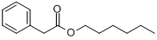 CAS:5421-17-0_苯乙酸己醇酯的分子结构