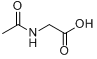 CAS:543-24-8_N-乙酰甘氨酸的分子结构