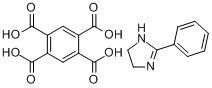 CAS:54553-90-1_2-苯基-2-咪唑啉均苯四甲酸的分子结构