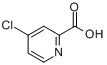 CAS:5470-22-4_4-氯-2-吡啶甲酸的分子结构