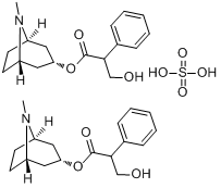 CAS:55-48-1_硫酸阿托品的分子结构