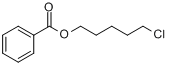 CAS:55092-47-2_5-氯戊基苯甲酸酯的分子结构