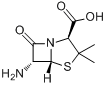 CAS:551-16-6_6-氨基青霉烷酸的分子结构