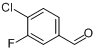 CAS:5527-95-7_4-氯-3-氟苯甲醛的分子结构