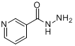 CAS:553-53-7_烟酸酰肼的分子结构