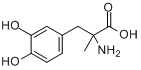 CAS:555-30-6_甲基多巴的分子结构