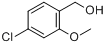 CAS:55685-75-1_4-氯-2-甲氧基苄醇的分子结构