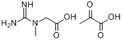 CAS:55965-97-4_丙酮酸肌酸盐的分子结构