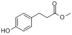 CAS:5597-50-2_对羟基苯丙酸甲酯的分子结构