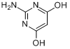 CAS:56-09-7_2-氨基-4,6-二羟基嘧啶的分子结构