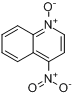 CAS:56-57-5_4-硝基喹啉-N-氧化物的分子结构