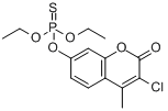 CAS:56-72-4_蝇毒磷的分子结构