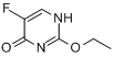 CAS:56177-80-1_2-乙氧基-5-氟尿嘧啶的分子结构