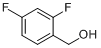 CAS:56456-47-4_2,4-二氟苄醇的分子结构
