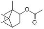 CAS:5655-61-8_左旋乙酸冰片酯的分子结构