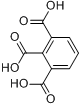 CAS:569-51-7_1,2,3-苯三甲酸的分子结构