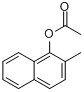 CAS:5697-02-9_2-甲基萘酚-1-乙酸酯的分子结构