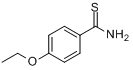 CAS:57774-79-5_4-乙氧基硫代苯甲酰胺的分子结构