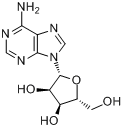 CAS:58-61-7_腺苷的分子结构