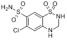 CAS:58-93-5_双氢氯噻嗪的分子结构