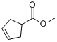 CAS:58101-60-3_3-环戊烯-1-甲酸甲酯的分子结构
