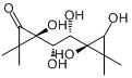 CAS:582-52-5_双丙酮葡萄糖的分子结构