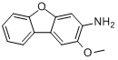 CAS:5834-17-3_2-甲氧基-3-二苯并呋喃胺的分子结构
