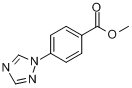CAS:58419-67-3_Methyl4-[1,2,4]triazol-1-yl-benzoateķӽṹ