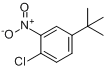 CAS:58574-05-3_4-氯-3-硝基叔丁基苯的分子结构