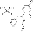 CAS:58594-72-2_抑霉唑硫酸盐的分子结构