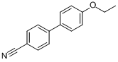 CAS:58743-78-5_4-乙氧基-4'-氰基联苯的分子结构