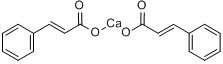 CAS:588-62-5_肉桂酸钙的分子结构