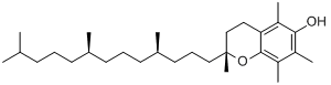 CAS:59-02-9_天然维生素E的分子结构