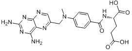CAS:59-05-2_甲氨蝶呤的分子结构