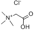 CAS:590-46-5_盐酸甜菜碱的分子结构