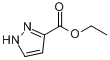 CAS:5932-27-4_3-乙氧羰基吡唑的分子结构