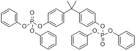 CAS:5945-33-5_双酚A双(二苯基磷酸酯)的分子结构