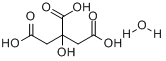 CAS:5949-29-1_柠檬酸的分子结构