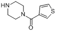 CAS:59939-74-1_哌嗪-1-基-噻吩-3-基-甲酮的分子结构