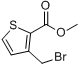 CAS:59961-15-8_3-溴甲基噻吩-2-羧酸甲酯的分子结构