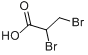 CAS:600-05-5_2,3-二溴丙酸的分子结构