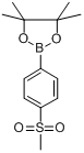 CAS:603143-27-7_4-(甲磺酰基)苯硼酸频哪醇酯的分子结构